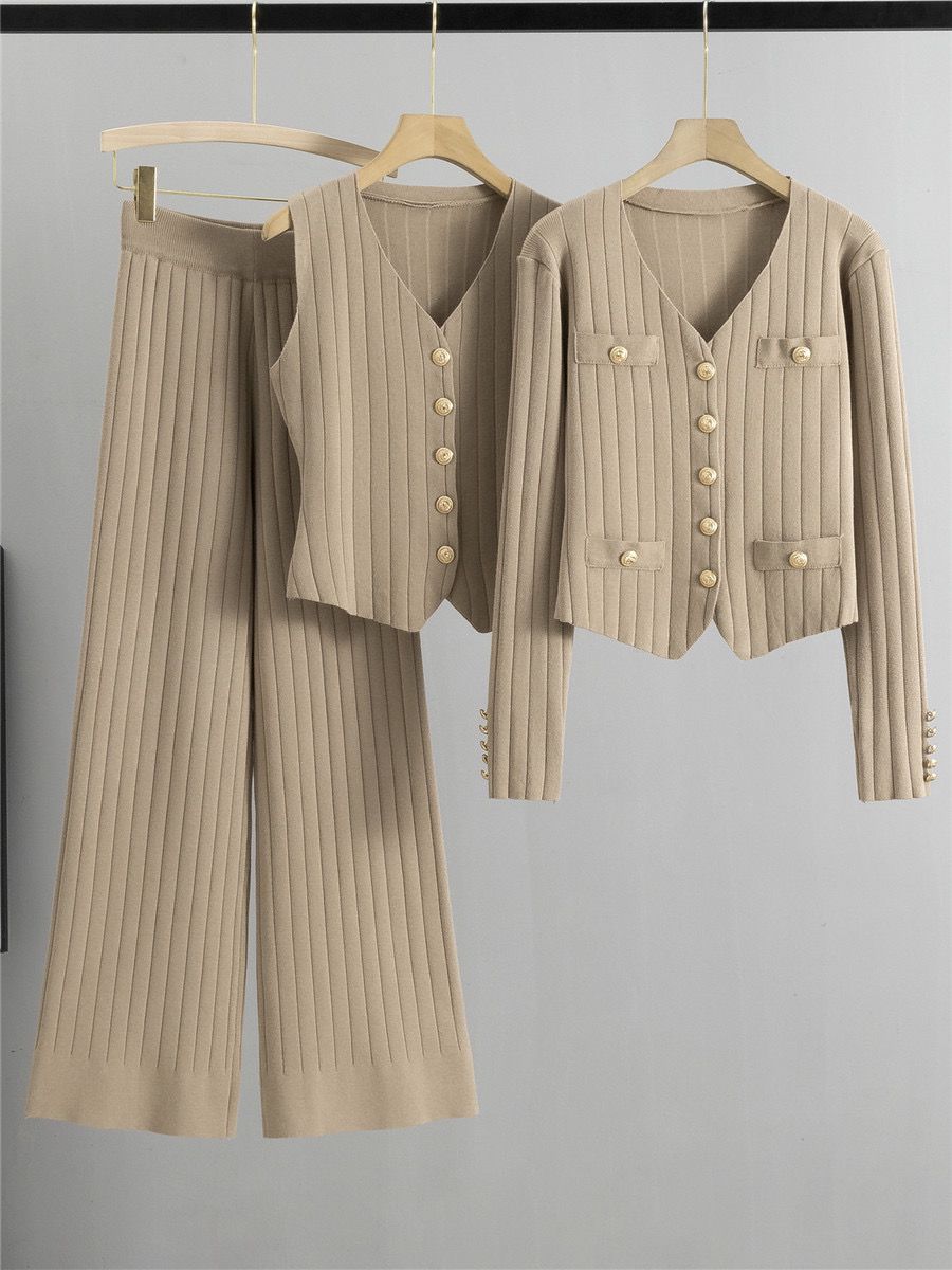 Isabella | Chic Knitted Vest Co-Ord Set