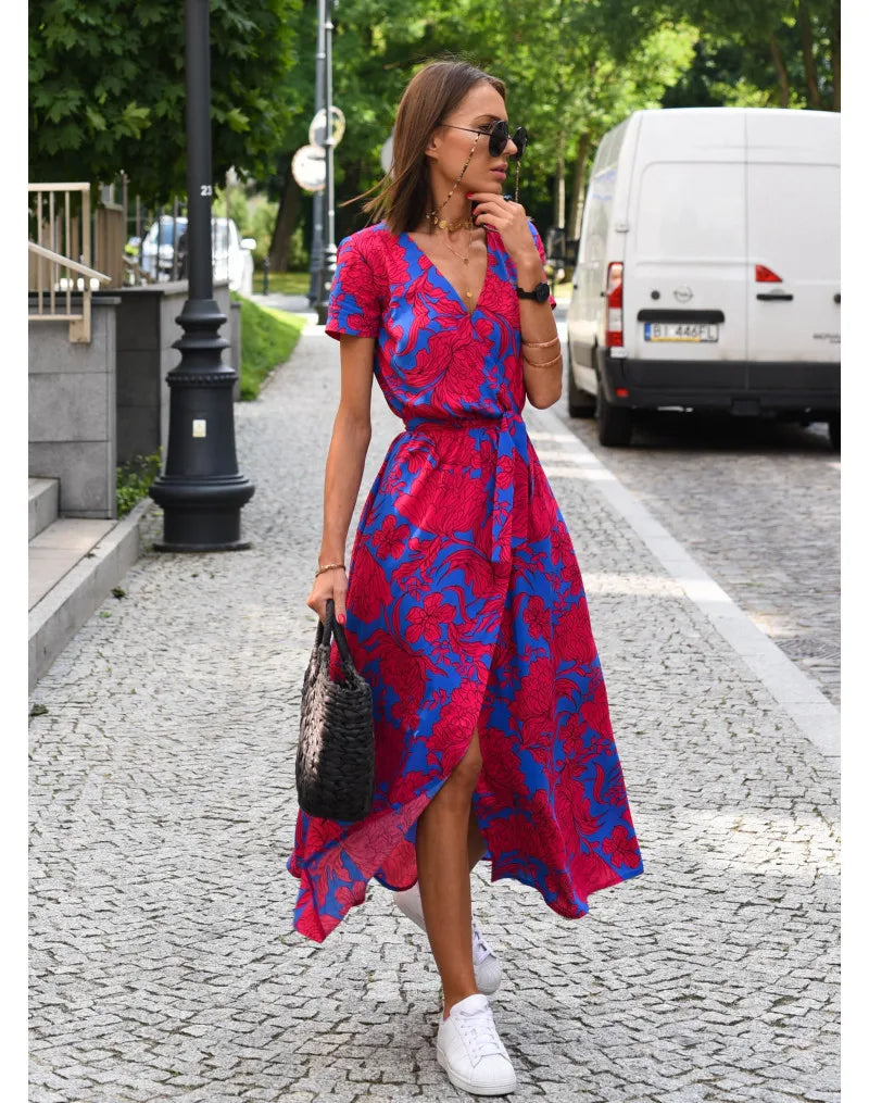 Ava | Chic Floral Elegance Dress