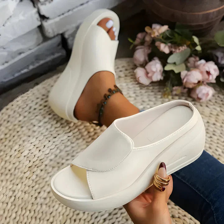 Eliza | Orthopedic Slip-on Wedge Sandals