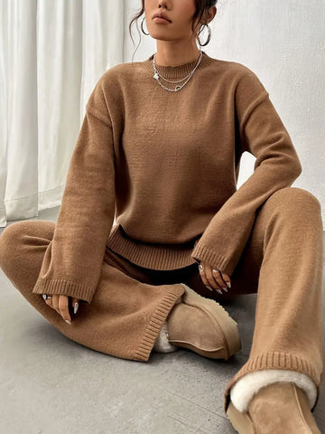Sophie | Cozy Ribbed Knit Jumpsuit
