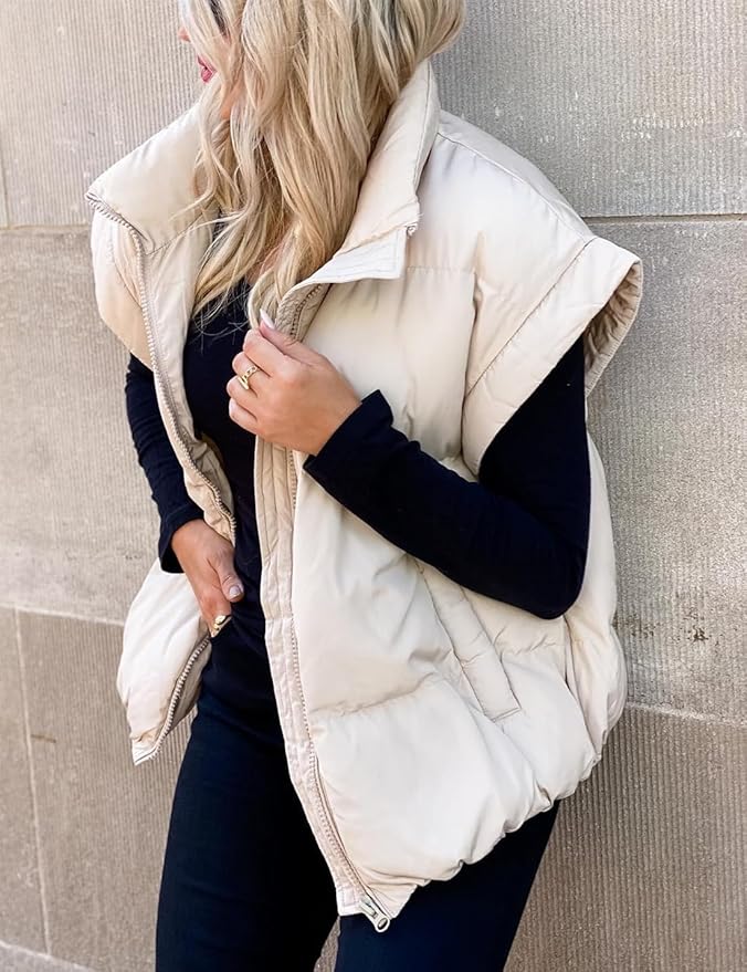 Charlotte | Cozy Short Sleeve Puffer Jacket