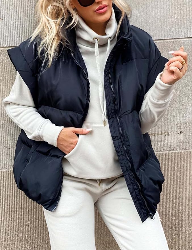 Charlotte | Cozy Short Sleeve Puffer Jacket