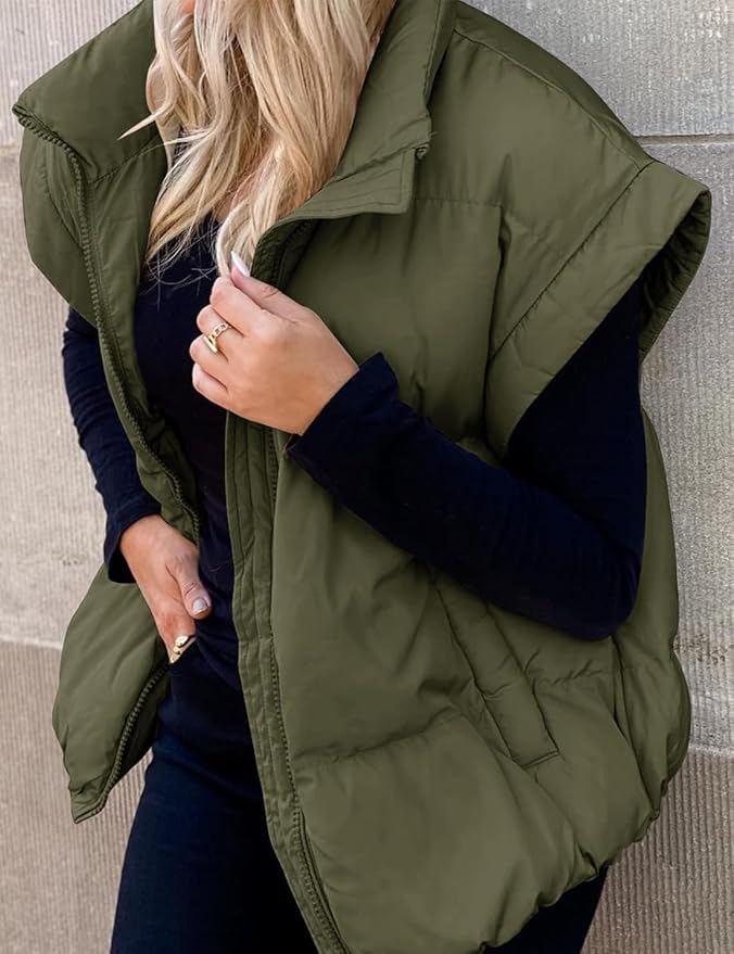 Charlotte | Cozy Short Sleeve Puffer Jacket
