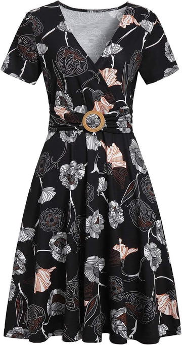 Emma | Chic Tropical Dress