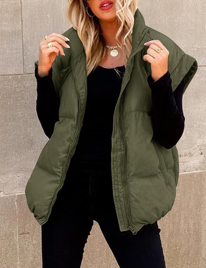 Charlotte | Cozy Short Sleeve Puffer Jacket