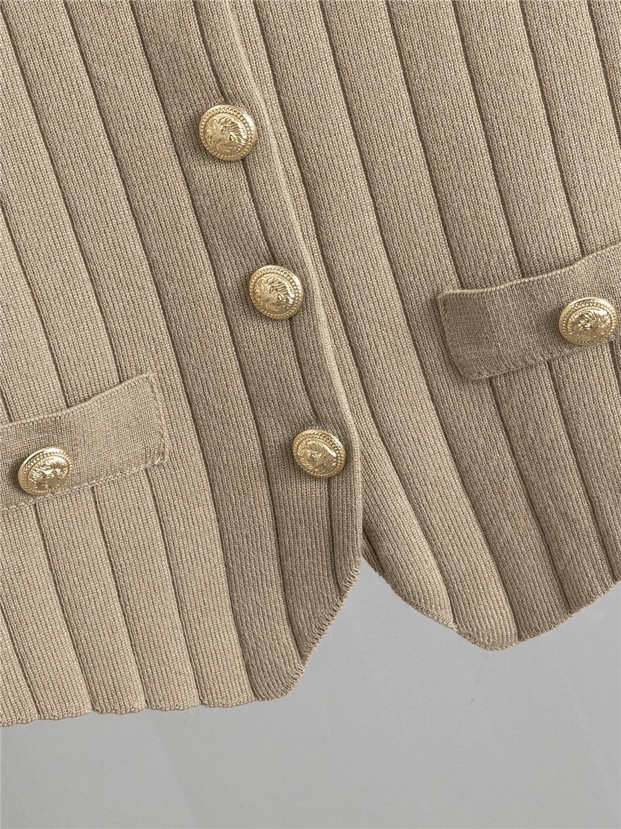 Isabella | Chic Knitted Vest Co-Ord Set