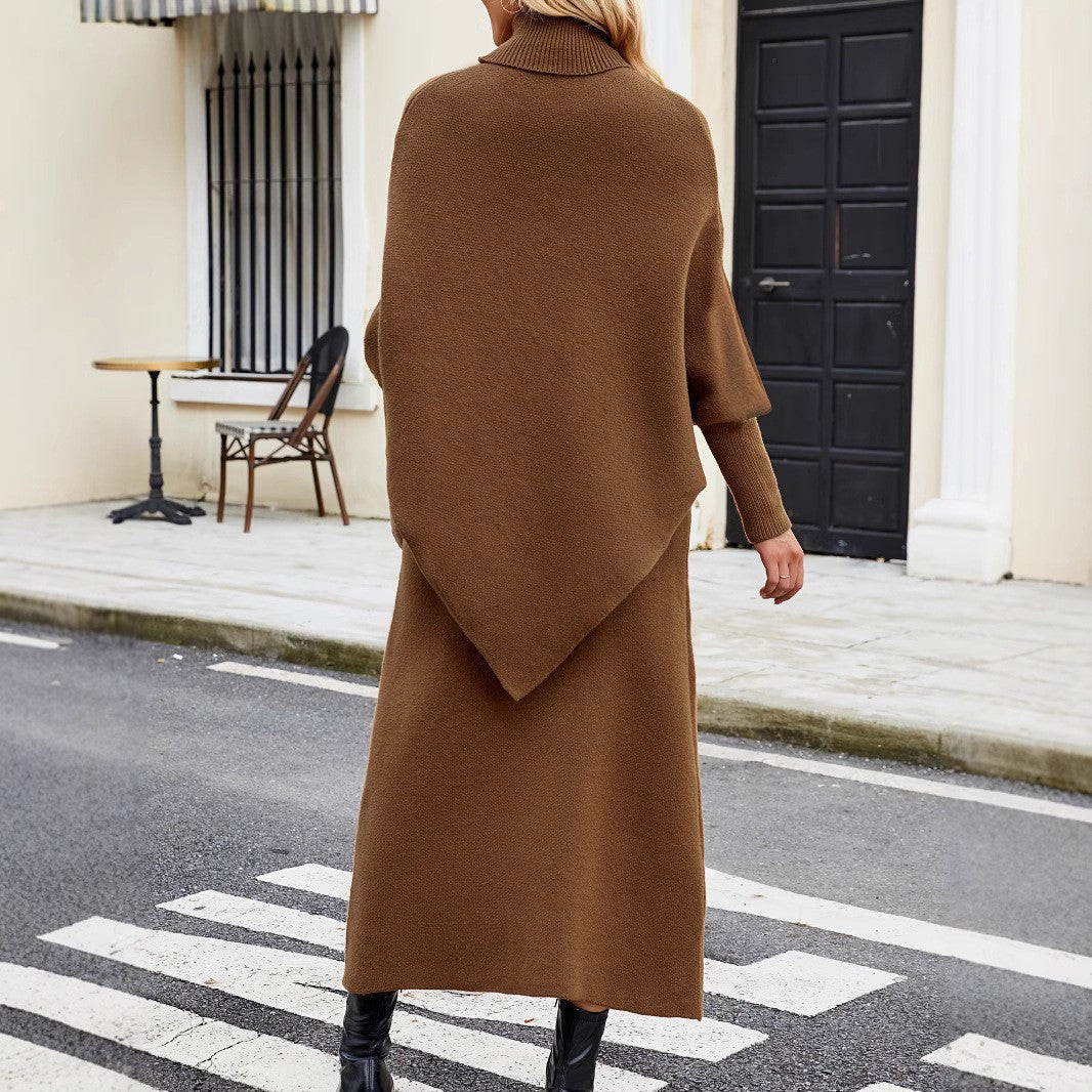 Scarlett | Chic Turtleneck Sweater and Skirt Combo