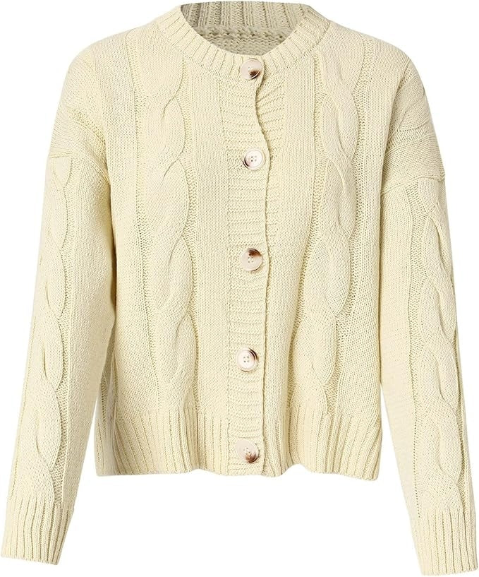 Marena | Button-Down Knitted Cardigan Sweater