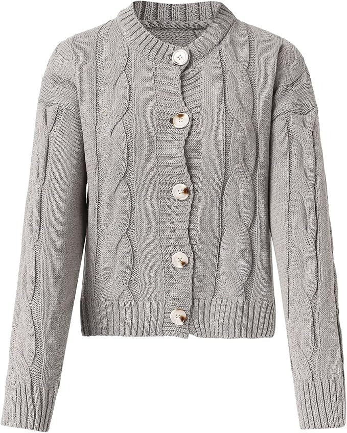 Marena | Button-Down Knitted Cardigan Sweater