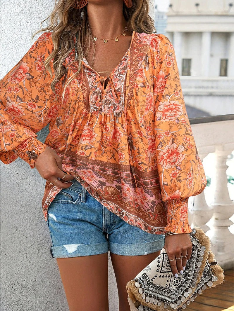 Emily | Floral Summer Blouse