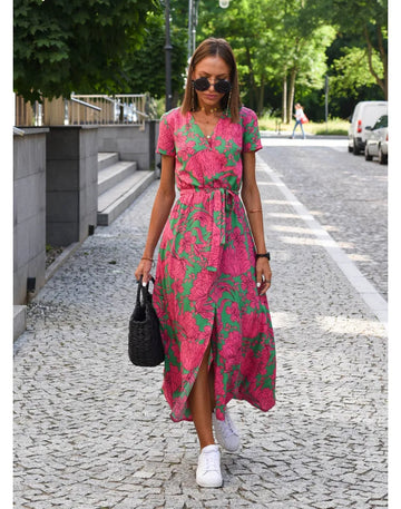 Ava | Chic Floral Elegance Dress