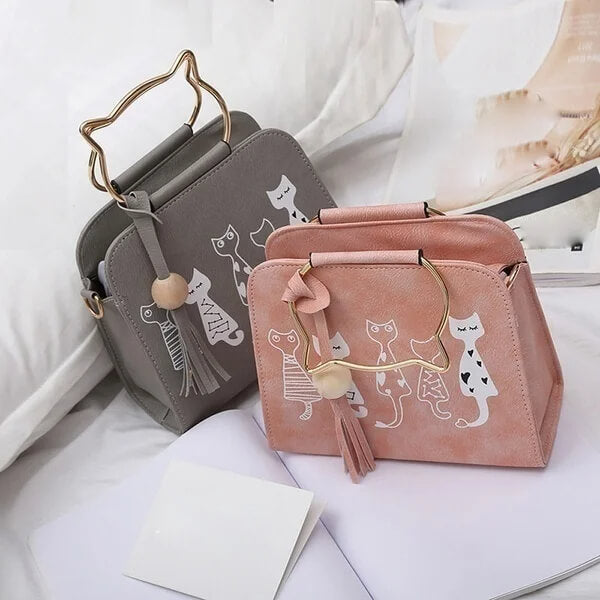 Layla | Adorable Kitty Handbag