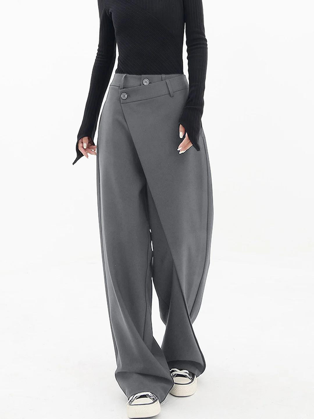 Liam | Trendy Asymmetrical Trousers