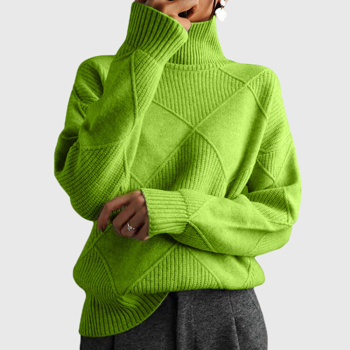Hayden Angela™ - Turtleneck Sweater