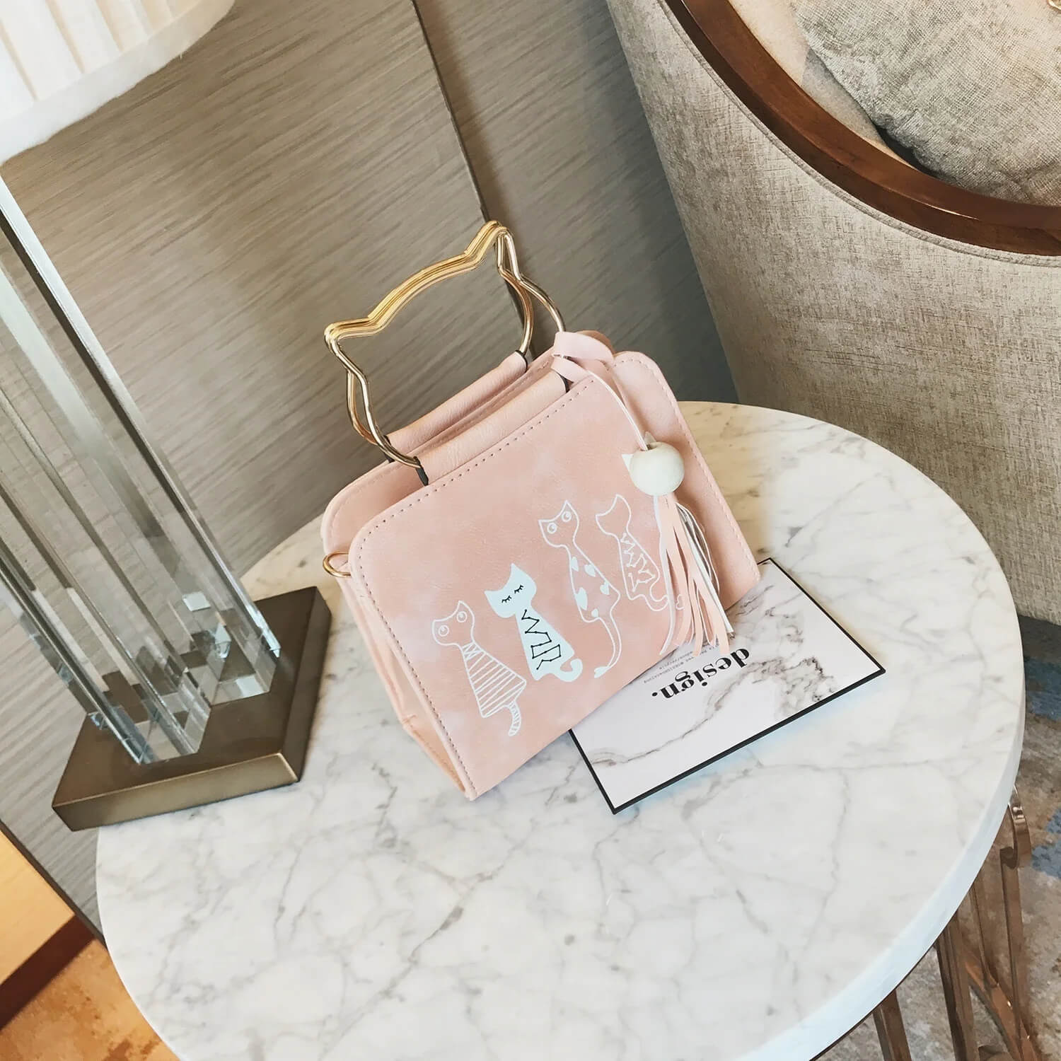 Layla | Adorable Kitty Handbag