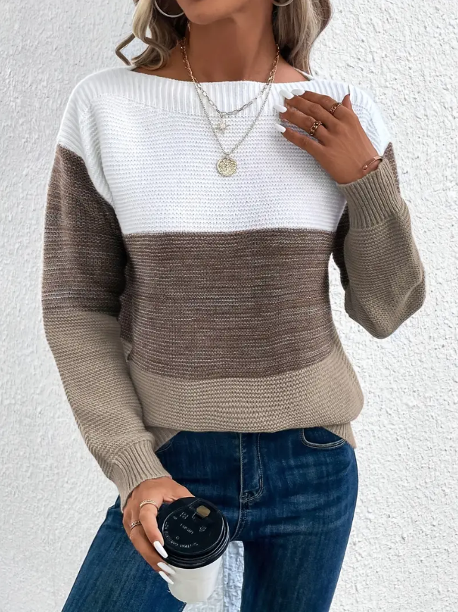Calista | Elegant Long-Sleeve Sweater