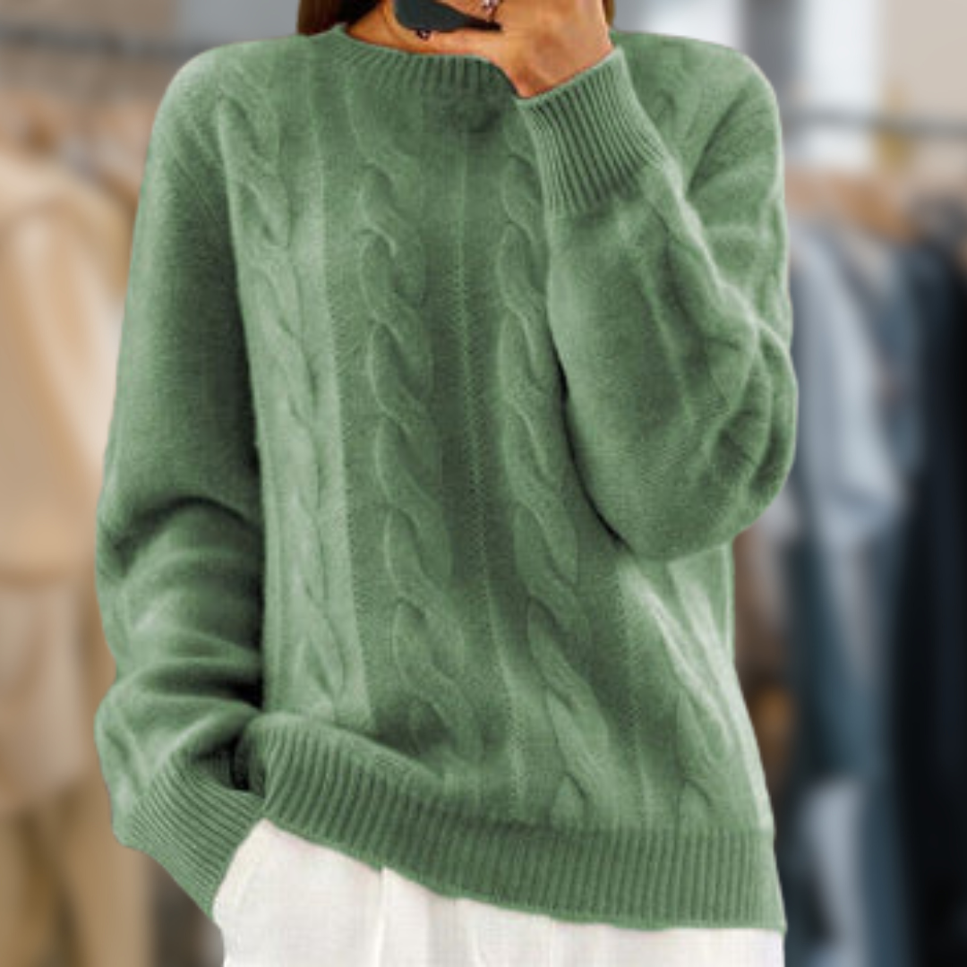 Charlotte | Cozy Cashmere Knit Sweater