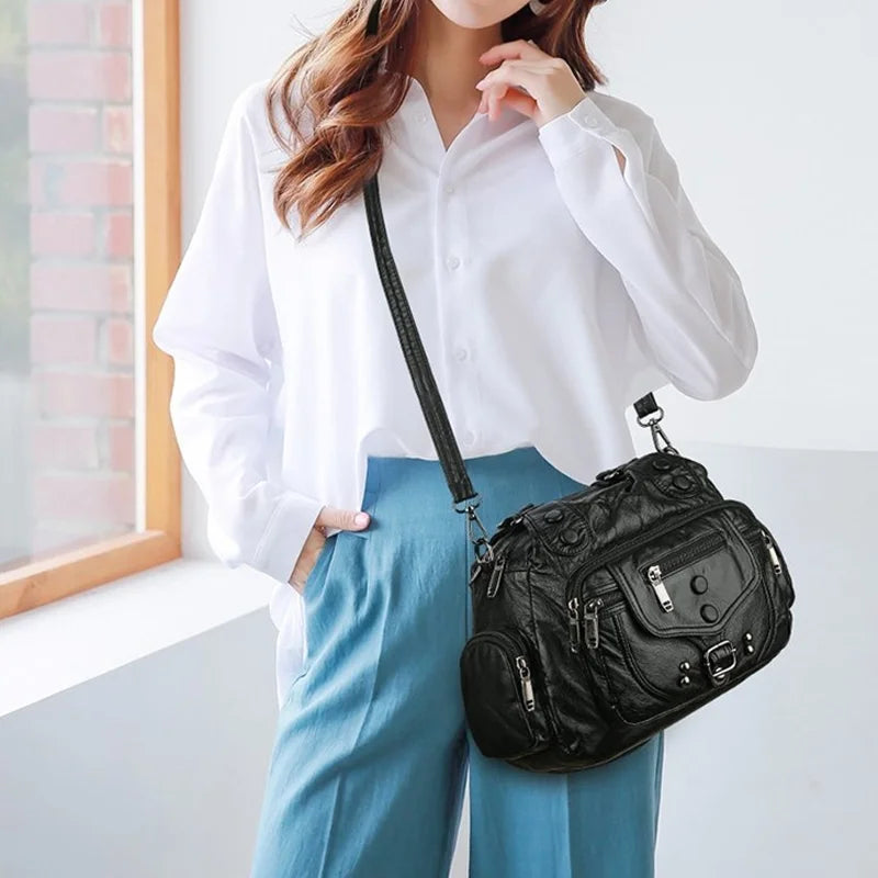 Savannah | Vintage Messenger Bag with Classic Versatility