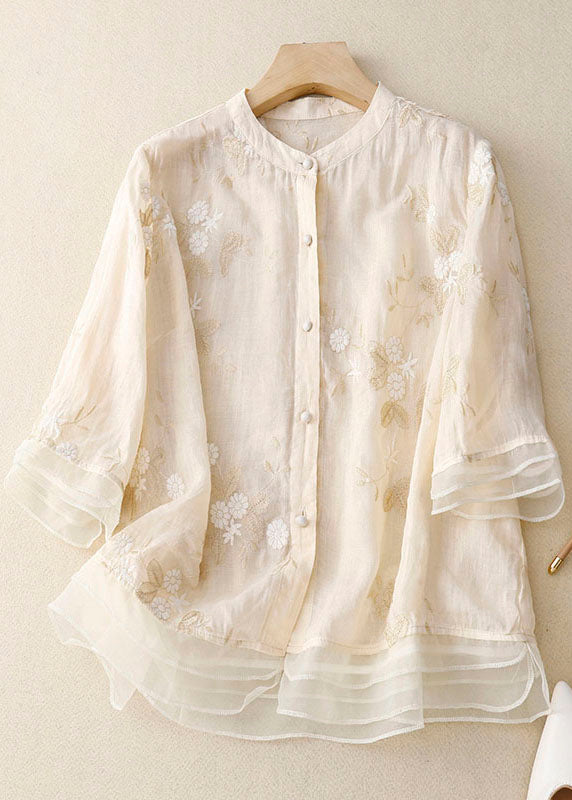 Emily | Elegant Blouse with Delicate Embroidery