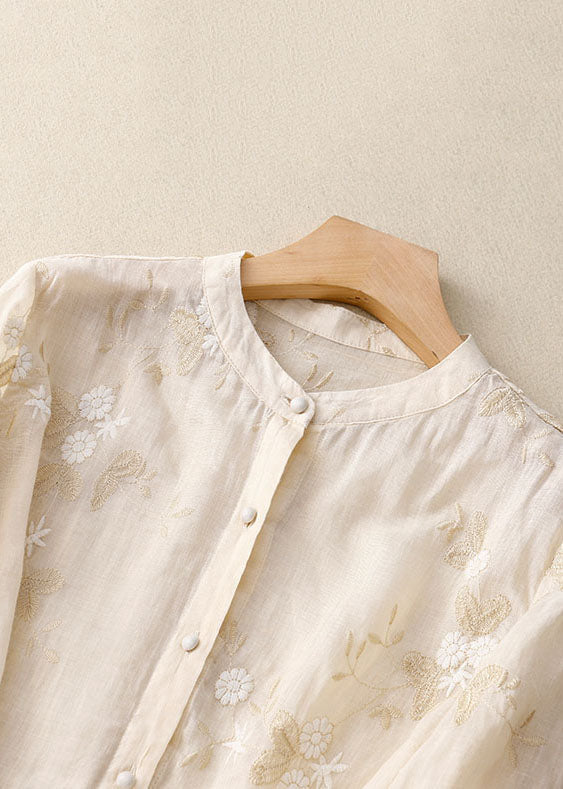 Emily | Elegant Blouse with Delicate Embroidery