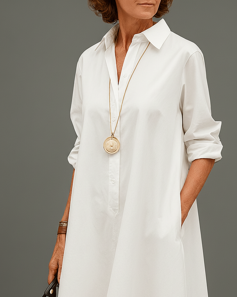 Wilma – Premium Elegant Midi Dress for Timeless Style