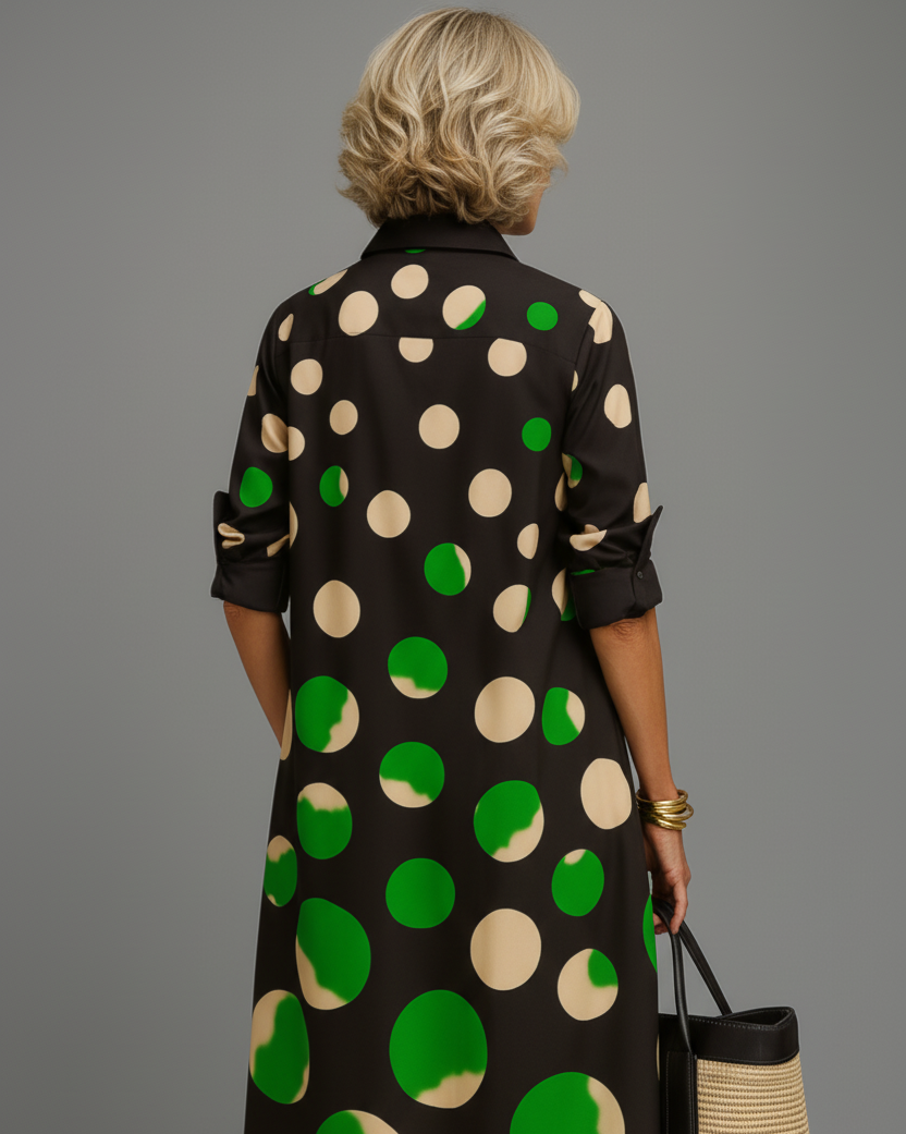 Danielle – Luxe Midi Dress for Effortless Elegance