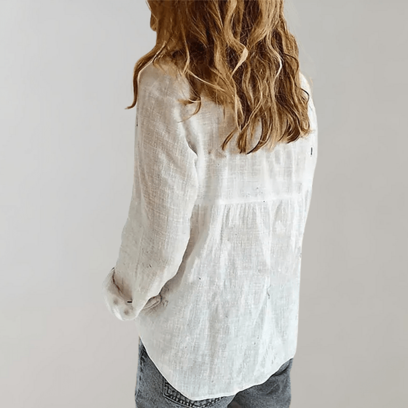 Elle | Stylish Versatile Cotton Blouse