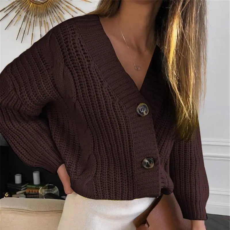 Mara | V-Neck Knitted Cardigan