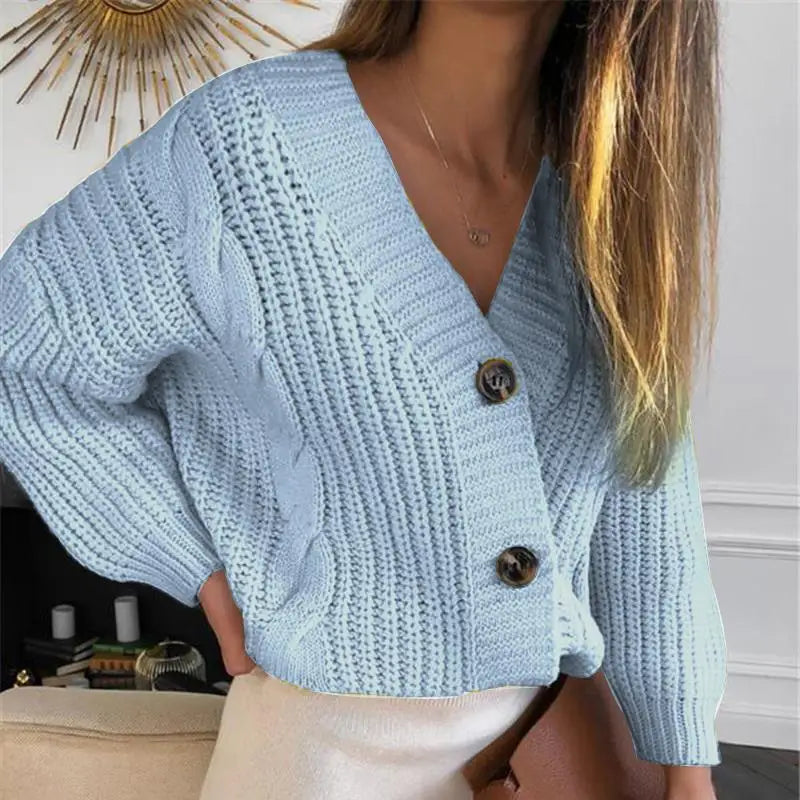 Mara | V-Neck Knitted Cardigan