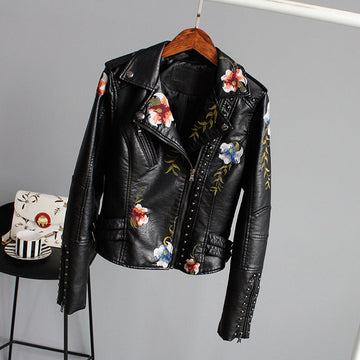 Sophia | Chic Floral Jacket with Artisan Touches