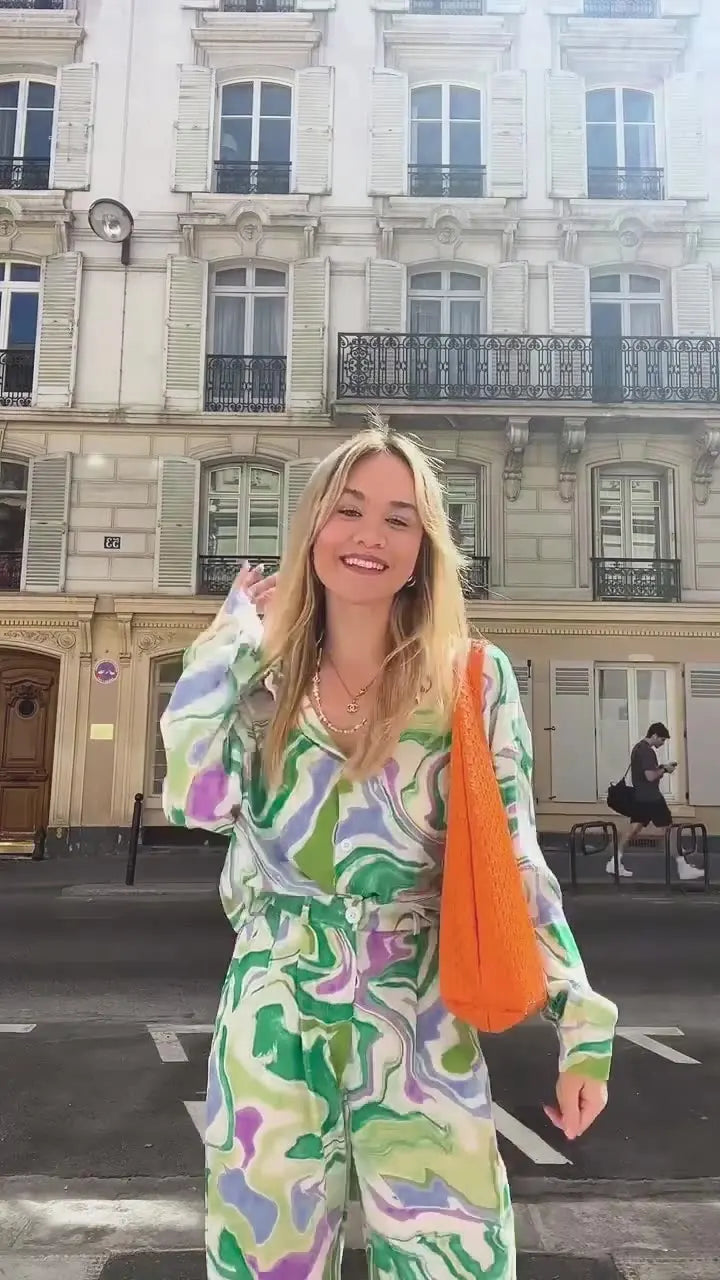 Maya | Trendy Vibrant Co-ord Set