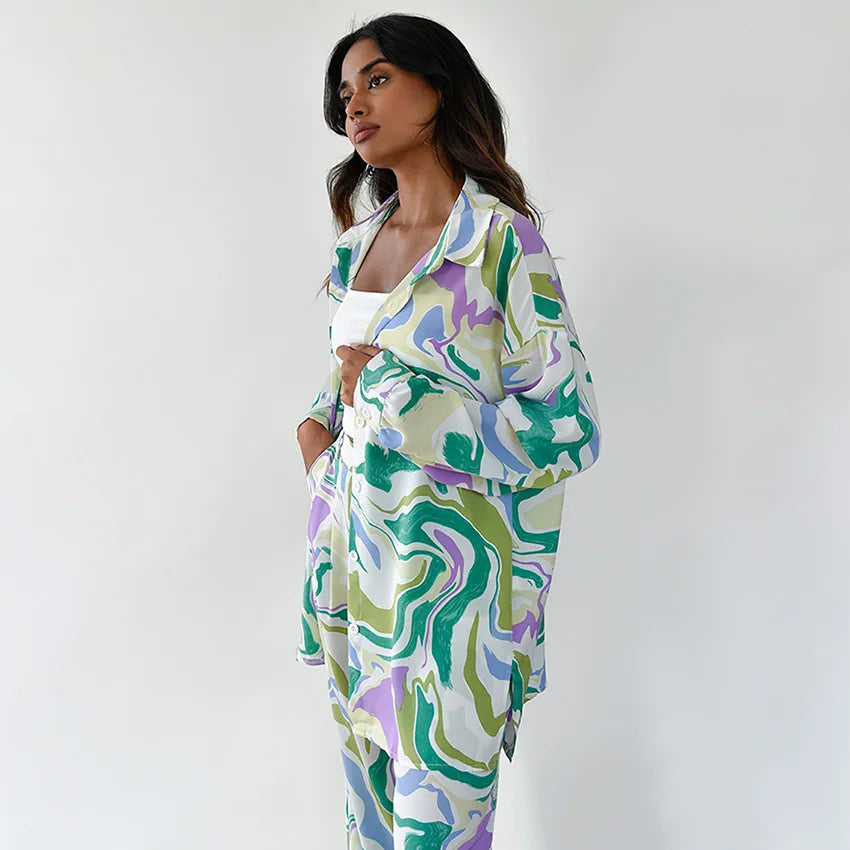 Maya | Trendy Vibrant Co-ord Set