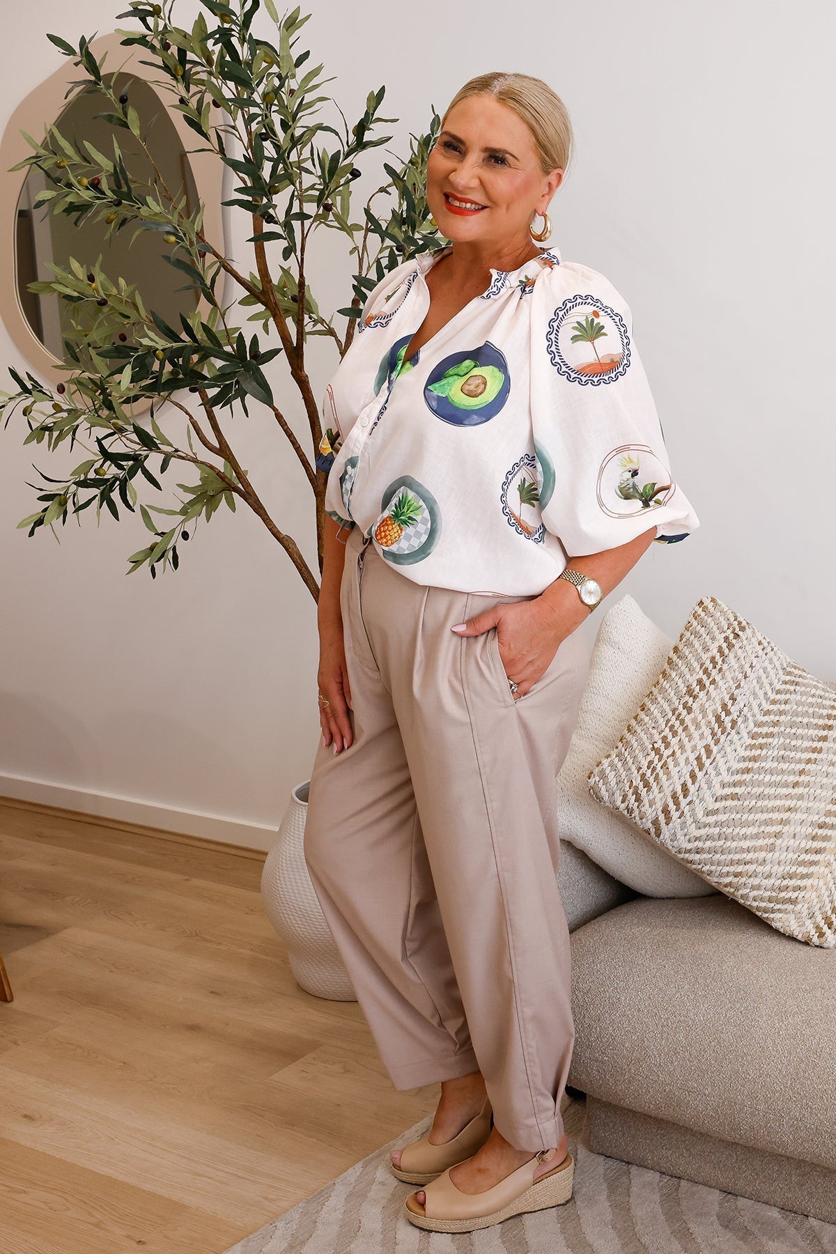 Emily | Summer Tapered Pant