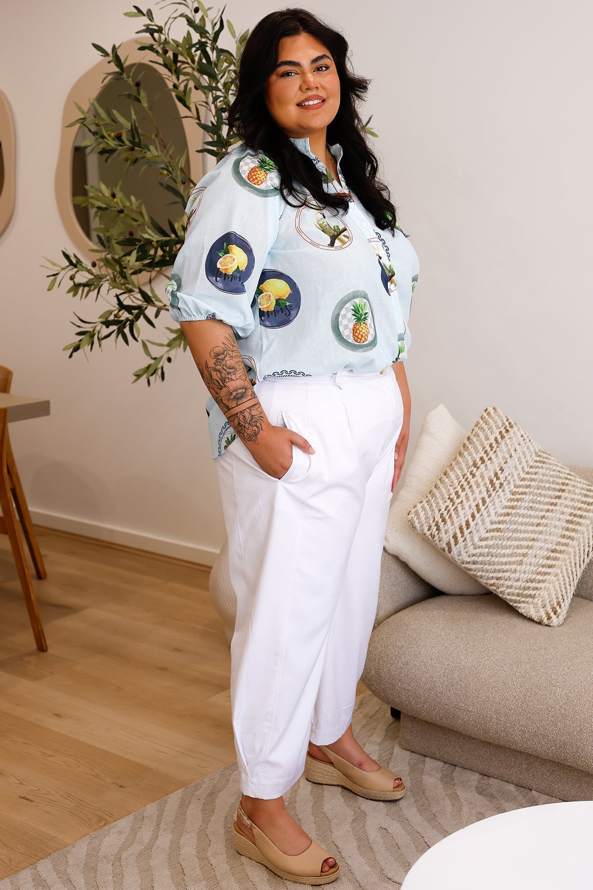 Emily | Summer Tapered Pant