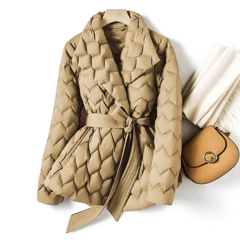 Avery | Chic Quilted Down Jacket