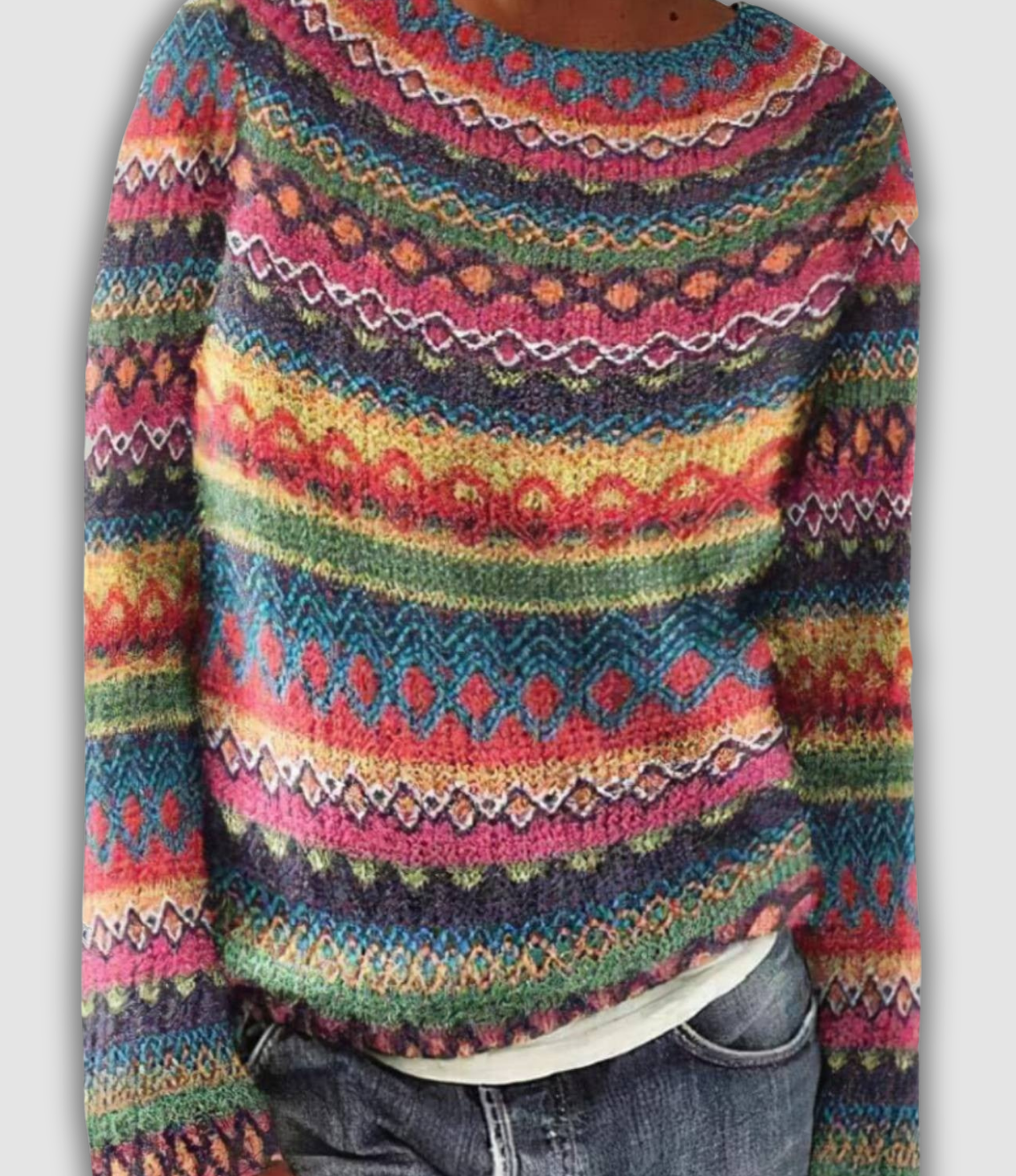 Dalia | Cozy Retro Sweater