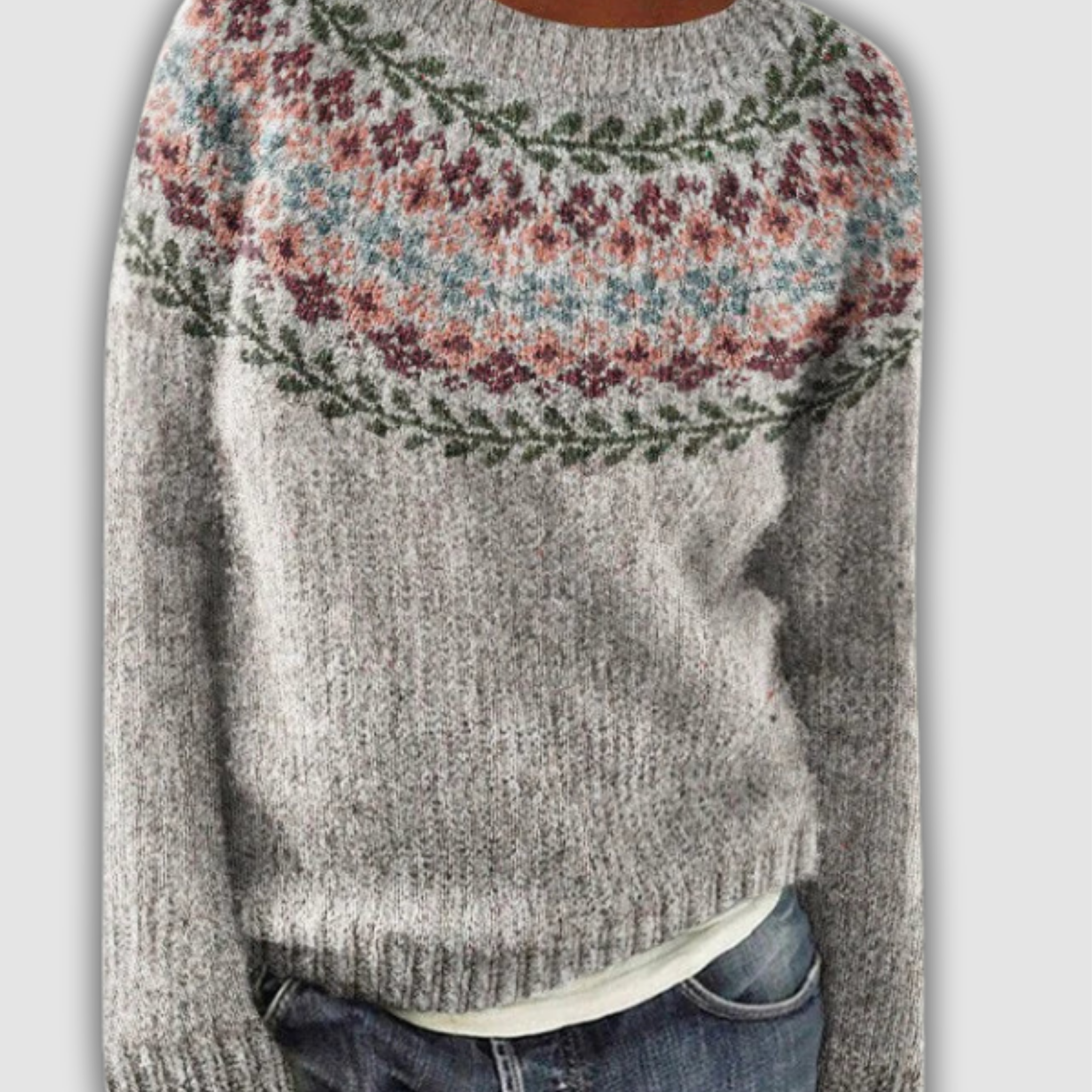 Kaia | Cozy Retro Sweater