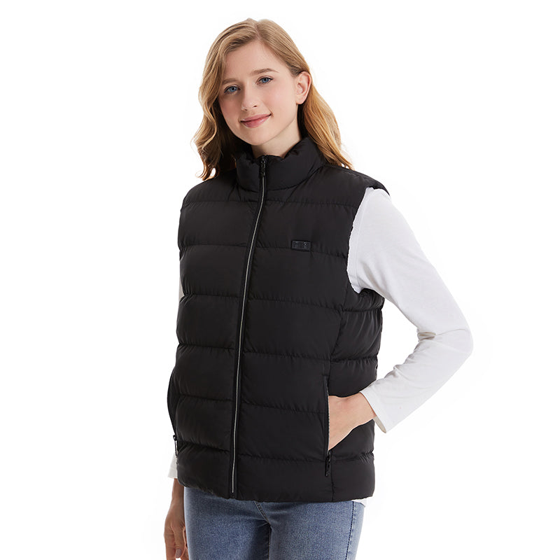 Layla | Enhanced Two-Touch Heated Vest with 15 Heat Zones and LED Controller
