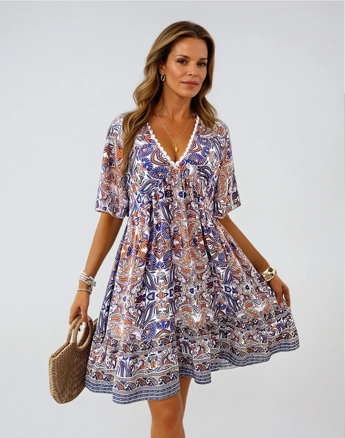 Layla | Bohemian Casual Dress