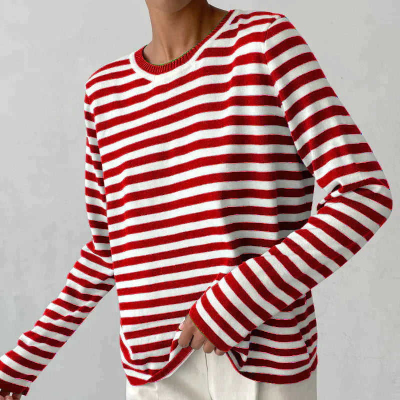 Grace | Chic Striped Blouse