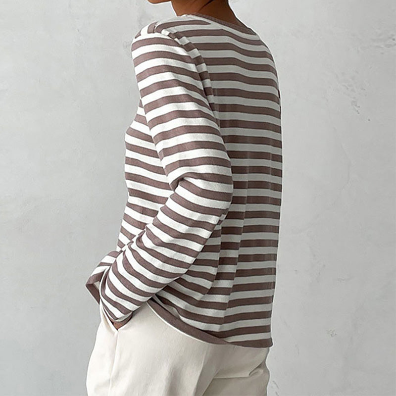 Grace | Chic Striped Blouse