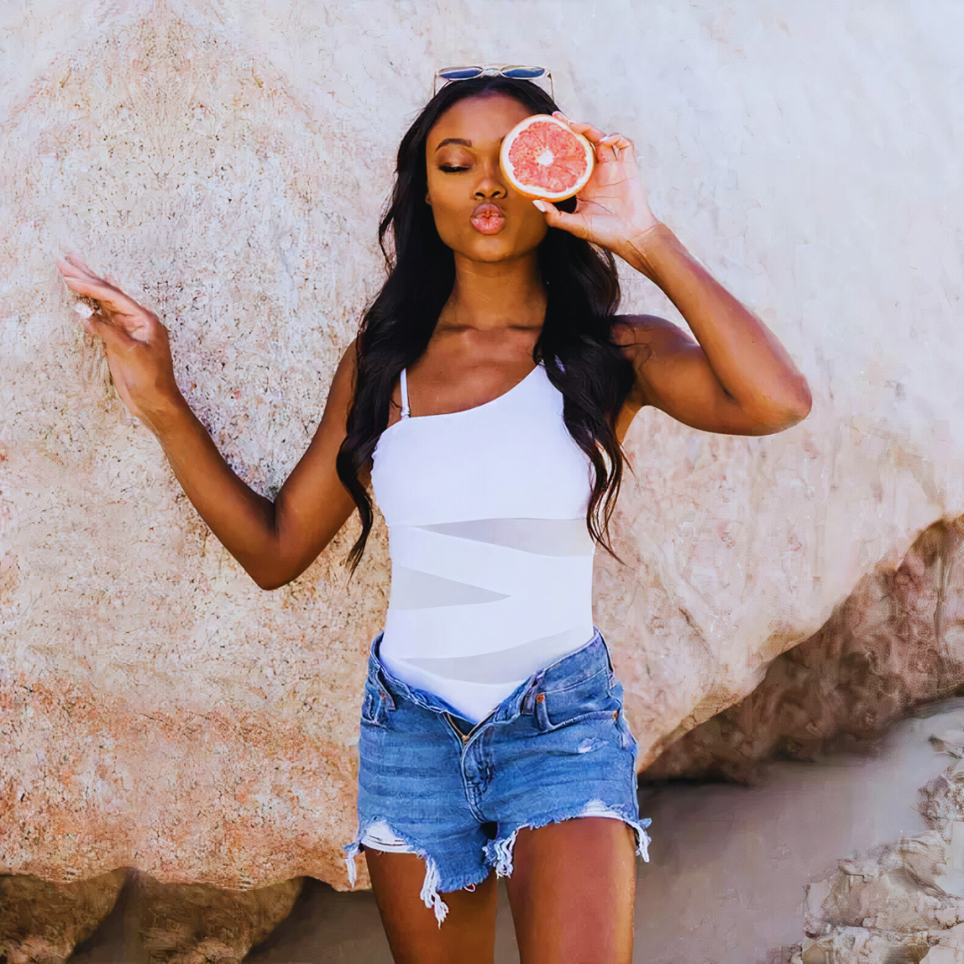 Sophie | Stylish Asymmetrical Swimsuit