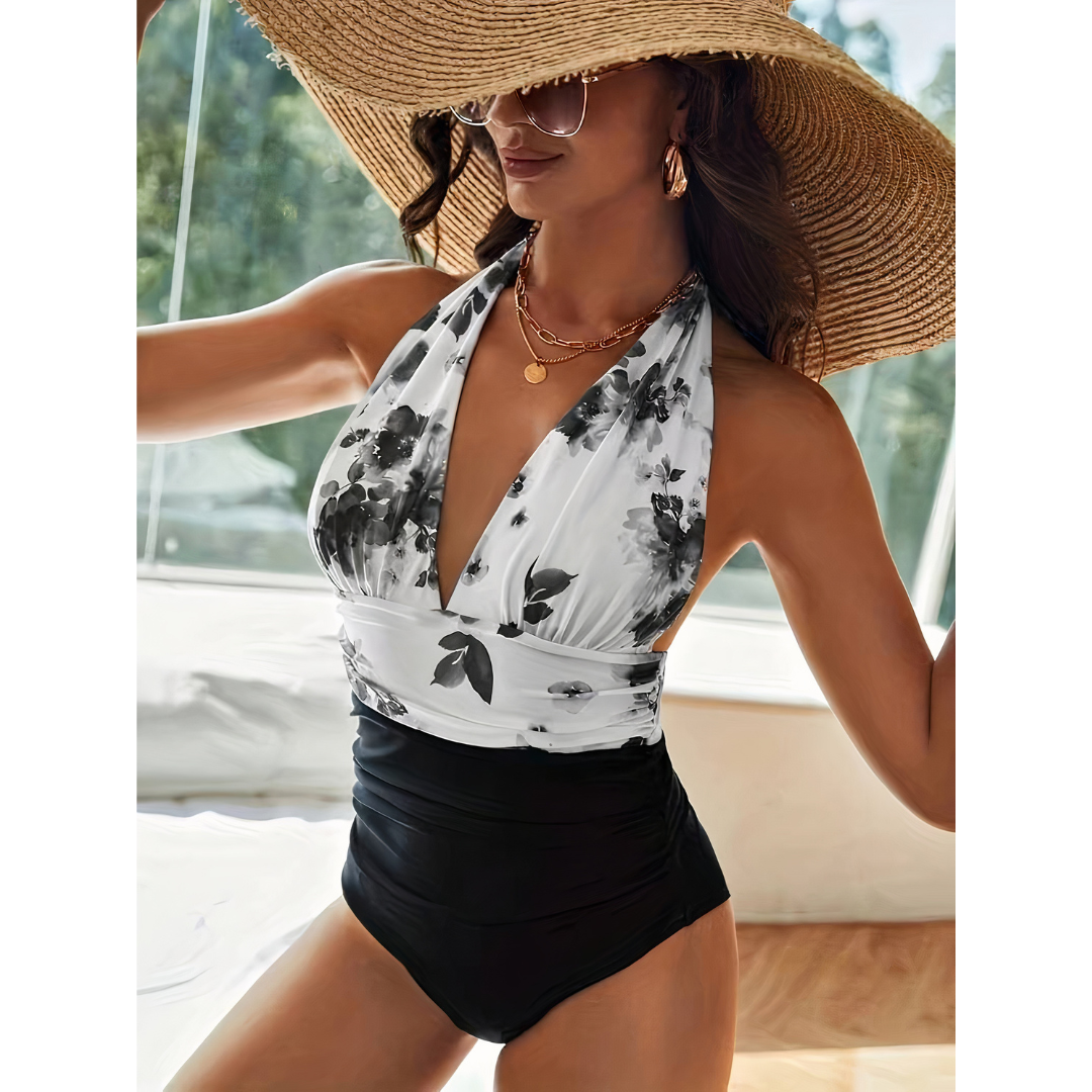 Sophia | Chic Marble Swimwear