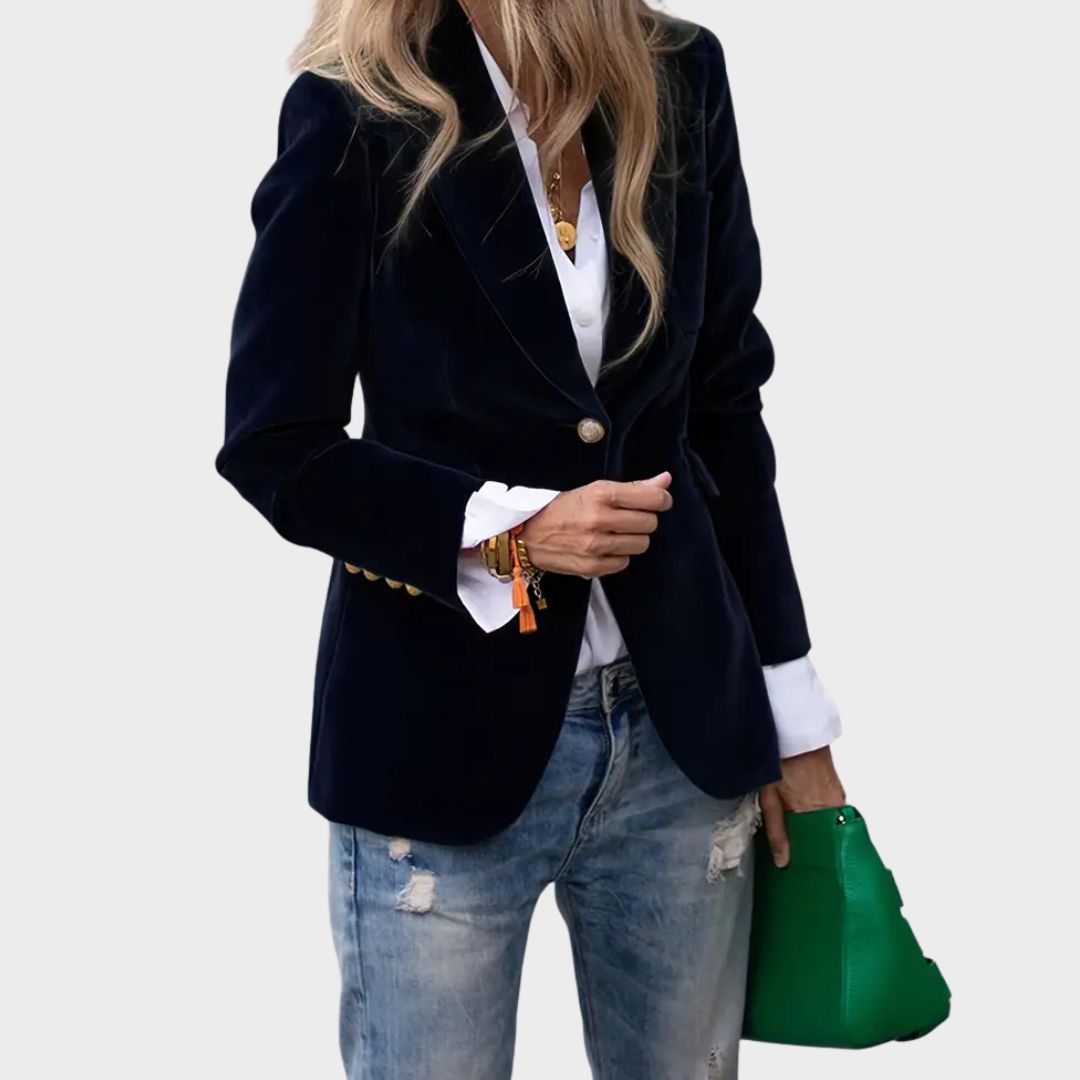 Hayden Julissa | Elegant Velvet Jacket