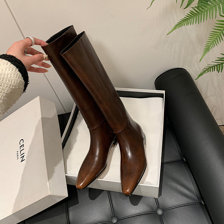AURA | Sleek High-Rise Boots