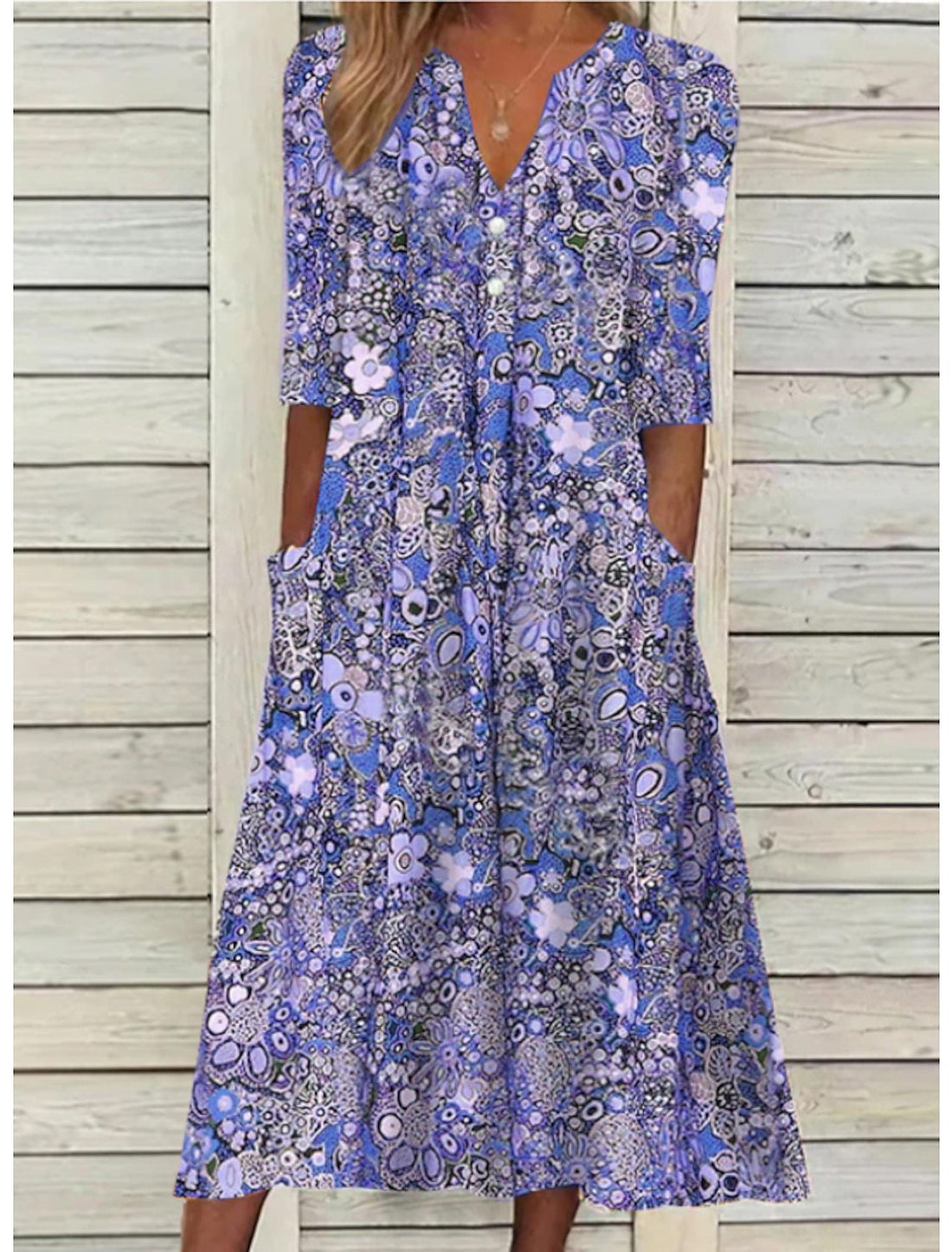 Lorna | Casual Summer Floral Dress