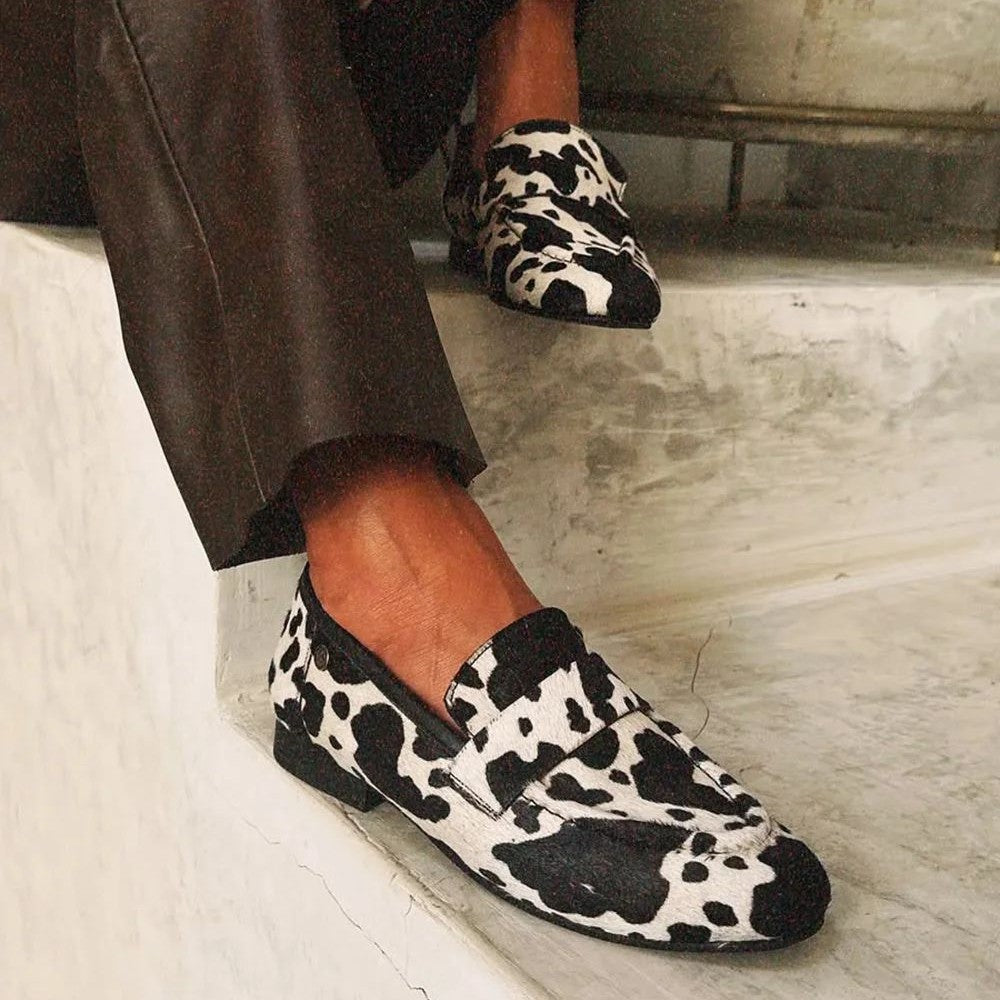 Blair | Elegant Animal Print Loafers