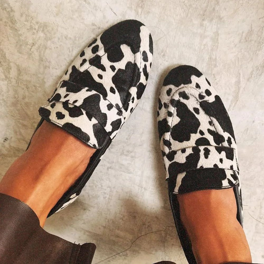 Blair | Elegant Animal Print Loafers