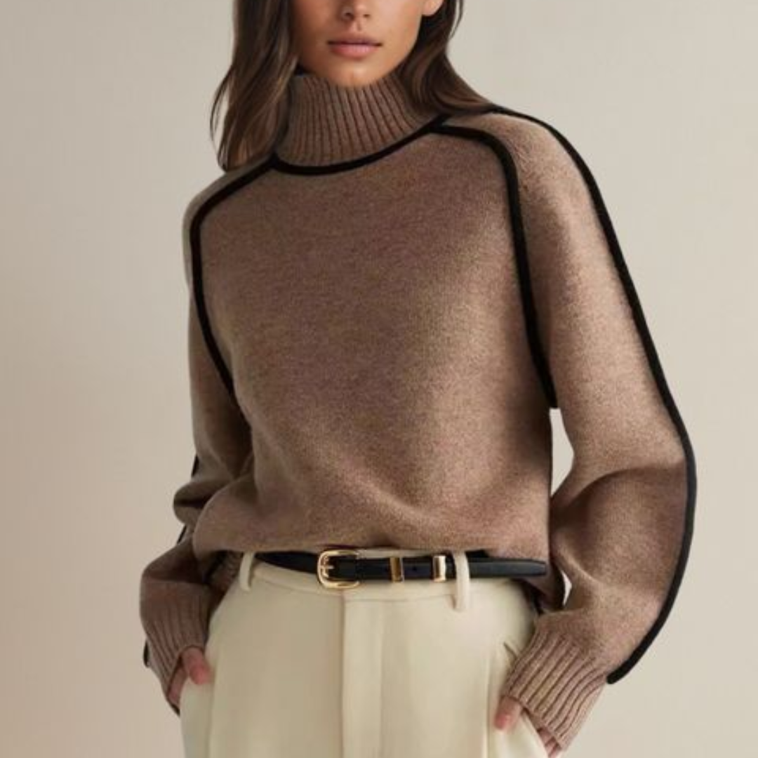 Jane | Sophisticated Turtleneck Sweater for Winter
