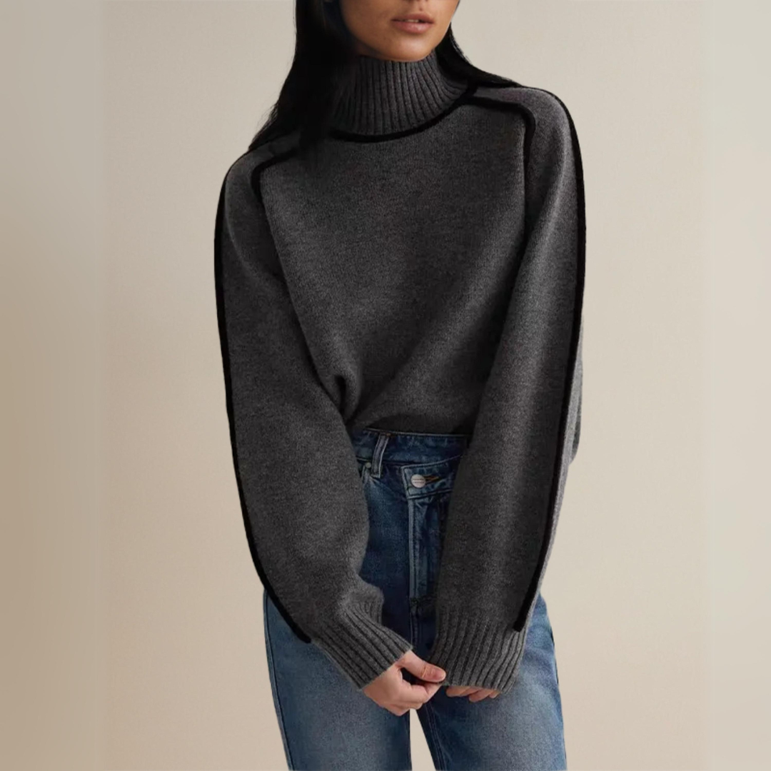 Jane | Sophisticated Turtleneck Sweater for Winter